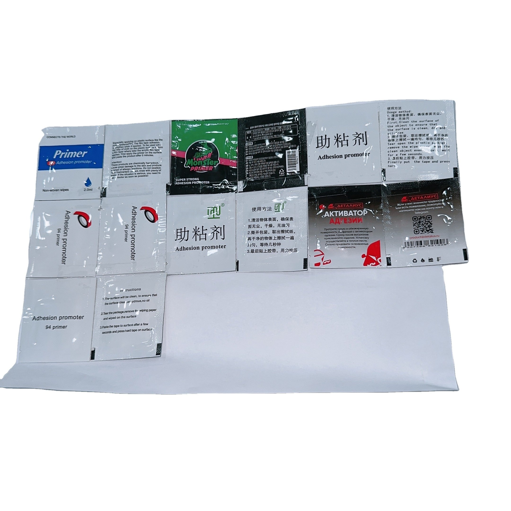94 adhesive Primer Adhesion promoter L increase the adhesion Car Wrapping Application Tool car-styling for Tape