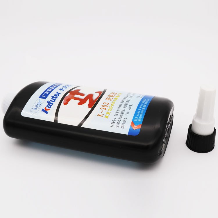 UV glue Liquid acrylic glue kafuter K-303 glass and plastics metal bonding shadowless adhesive