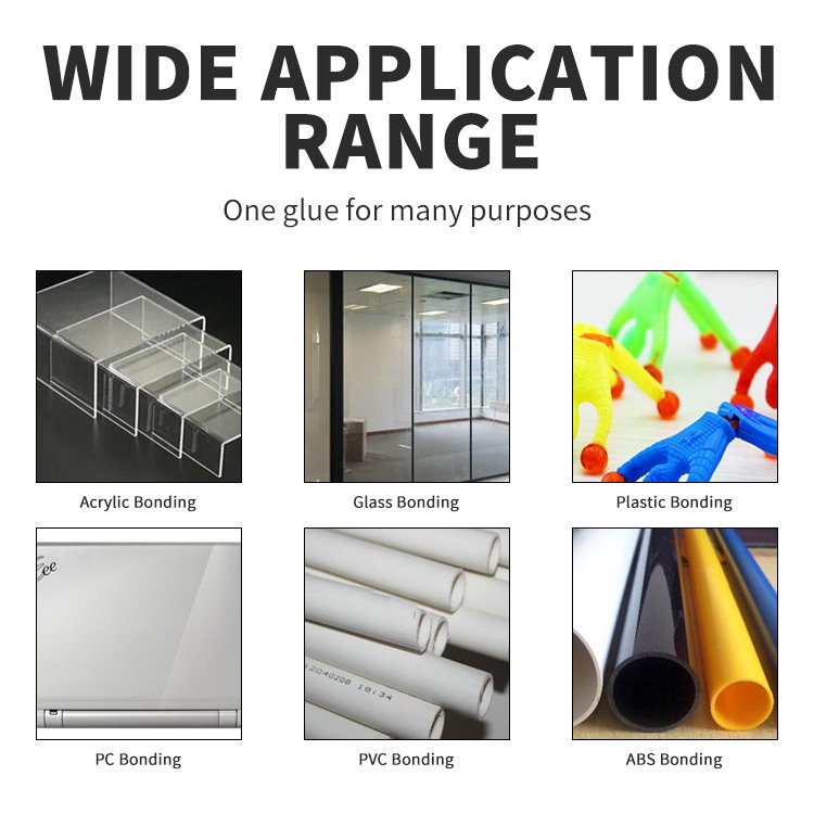 UV glue Liquid acrylic glue kafuter K-303 glass and plastics metal bonding shadowless adhesive