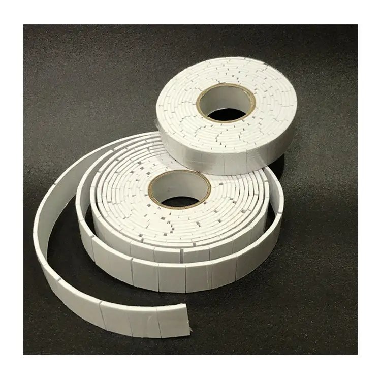 Low MOQ factory custom High Sticky reusable Double Sided Adhesive bonding Pre Cut Square Round EVA Foam Tape