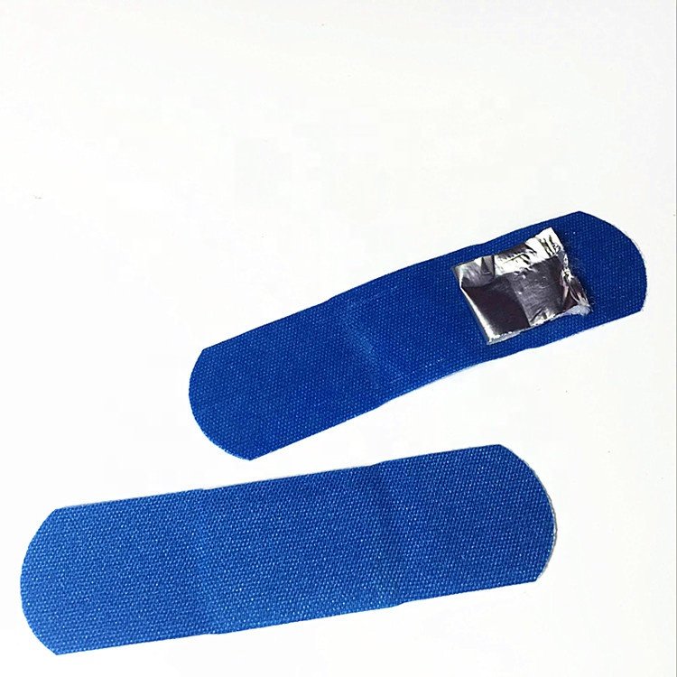 Blue Detectable wound Plasters Band Aid Waterproof Medical Adhesive Strip food detectable band aid
