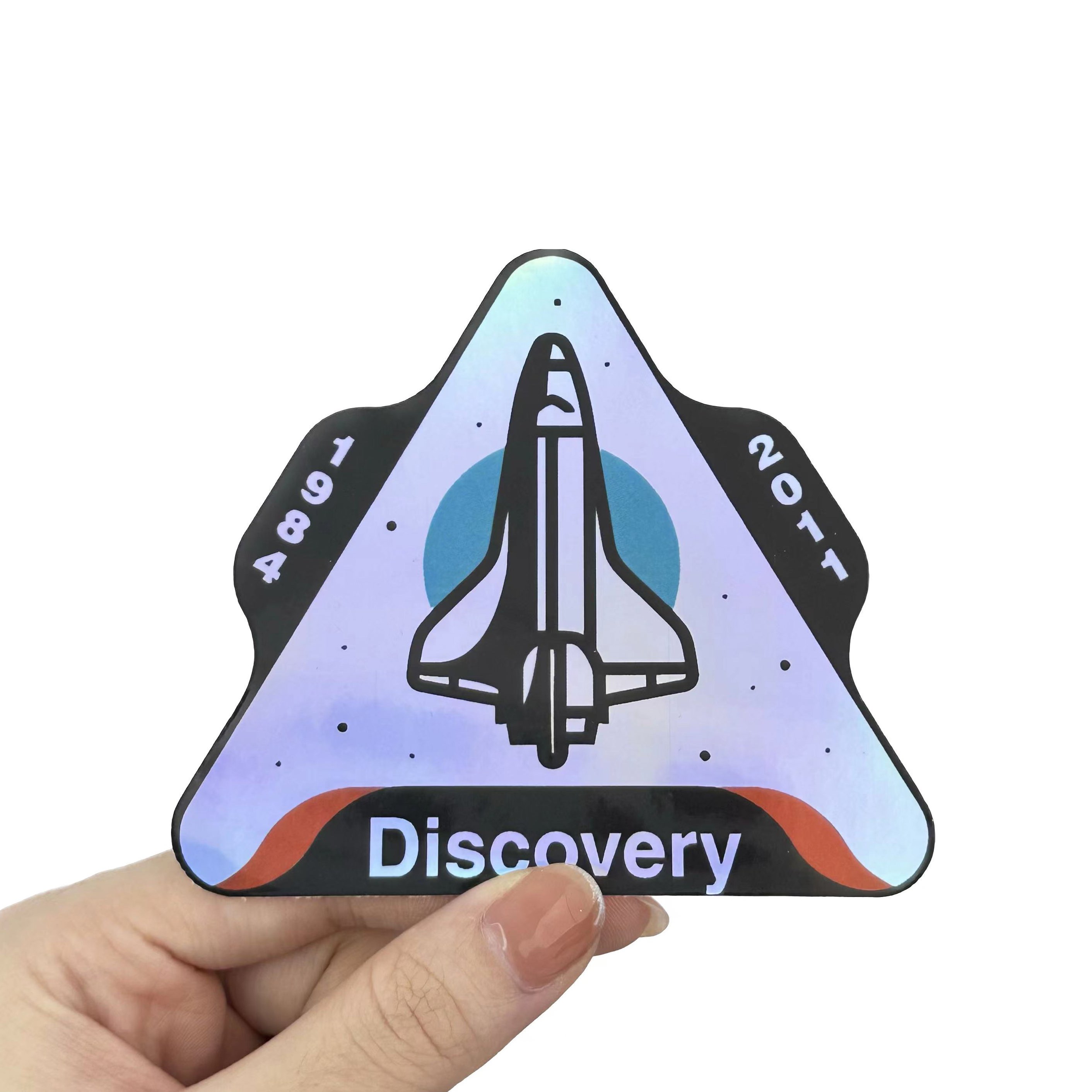 Custom High Quality Die Cut Sticker Printed Label Holographic PVC UV Protection Sticker Self Adhesive Waterproof Vinyl Sticker S