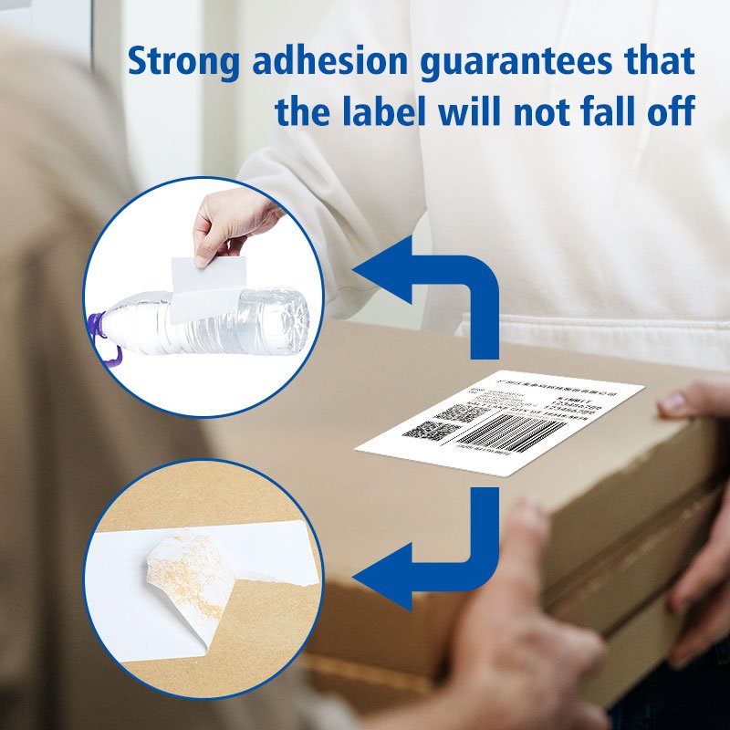 Hot Selling Self Adhesive 4x6 Direct Thermal Sticker Paper Thermal Transfer Printing Labels Blank sticker