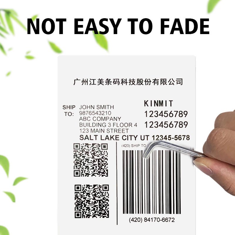 Hot Selling Self Adhesive 4x6 Direct Thermal Sticker Paper Thermal Transfer Printing Labels Blank sticker
