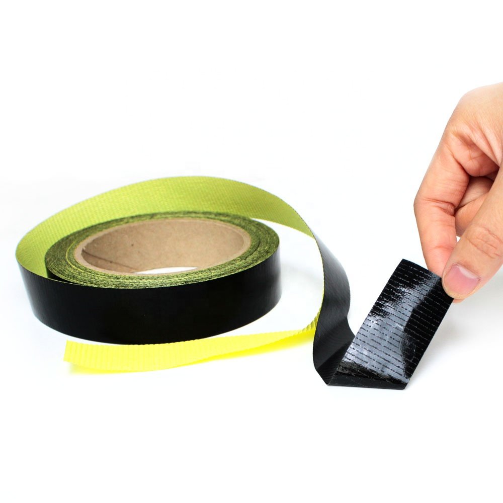 1- Linered Heat Resistant Anti Sticky PTFE Coated Fiberglass Glass Cloth Silicone Glue Self Adhesive Tape with Release Liner