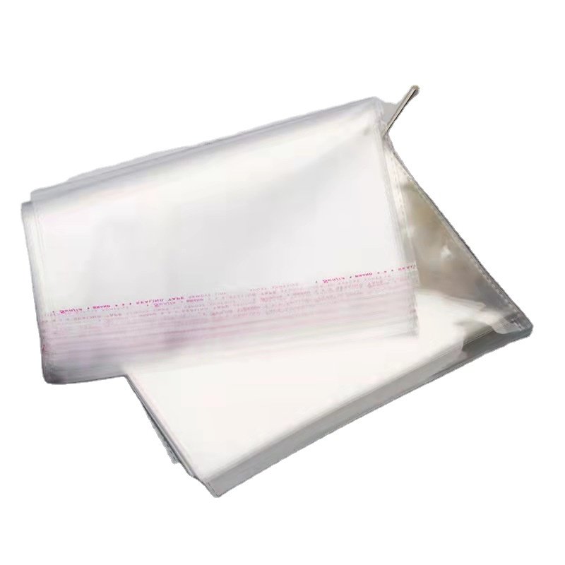custom printing clear plastic printed self adhesive package packing opp bag