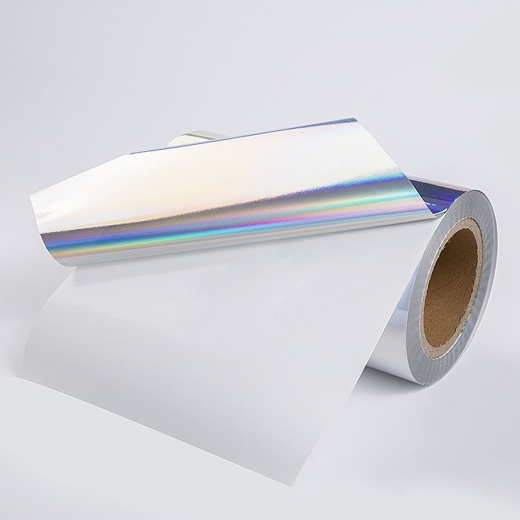Custom Plain Holographic Ultra Destructible Paper Offer Acrylic /140gsm white release paper label material