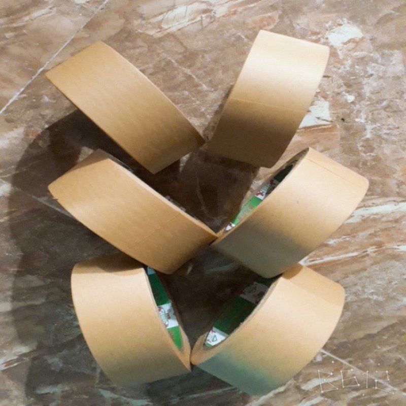 Vietnamese-made Brown Kraft Paper Tape Single-Sided Water-Activated Pressure-Sensitive Adhesive Heat-Resistant for Masking Price
