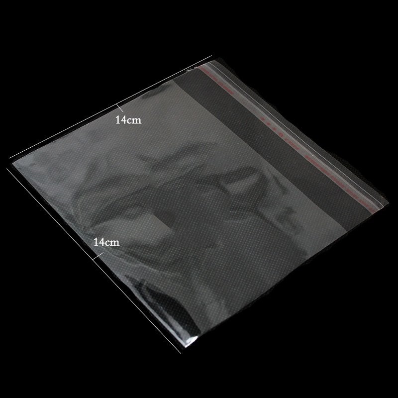 Crystal Clear Plastic Self Adhesive Seal Plastic Bag OPP Packing Storage Bags for Cards & Envelopes