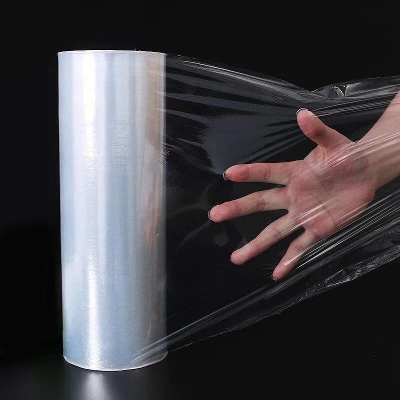 PE Self Adhesive Clear Static Transparent Stretch Film