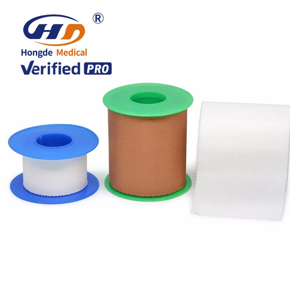 Custom Logo Medical Silk Plaster Adhesive Tape Surgical Adhesive Tape Arabic Market Silk Tape
