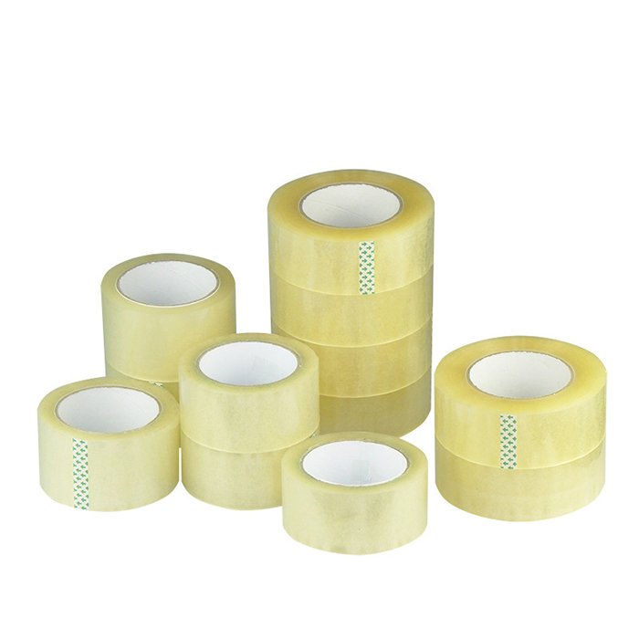 Haijia Carton Bopp Adhesive Shipping Sealing Tape Super Clear Self Adhesive Package Color Opp Packing Tape Transparent Acrylic