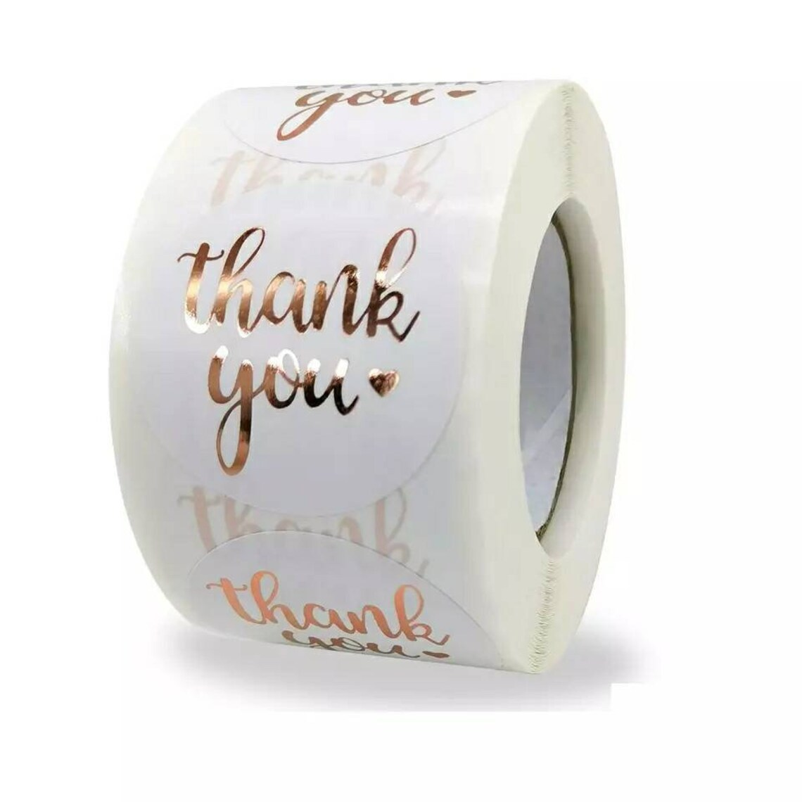 Create Your Brand Logo Thanks YOU Sticker Waterproof Vinyl Custom Size Manufacturers Wholesale