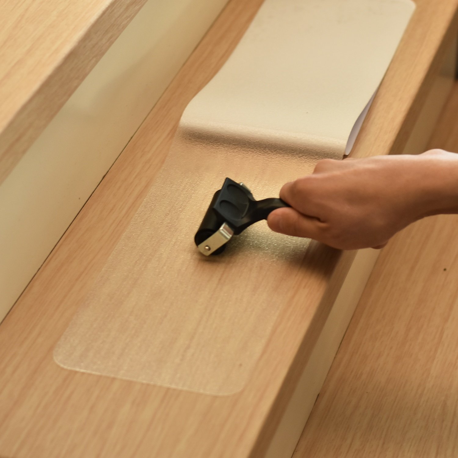 Non Slip Strips Safety for Kids Elders and Pets Adhesive Stair Floor Treads Indoor Outdoor Prevents Slipping