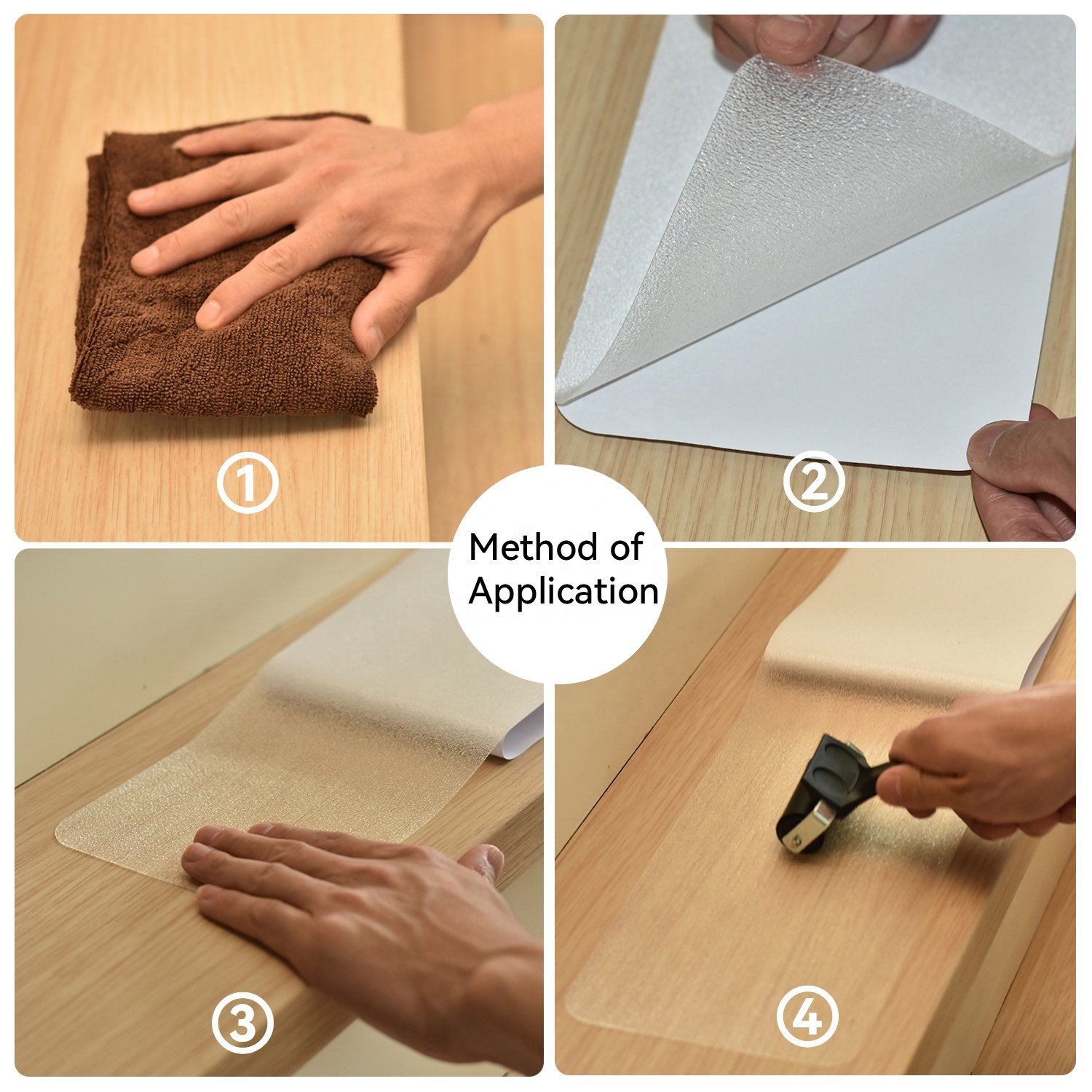 Non Slip Strips Safety for Kids Elders and Pets Adhesive Stair Floor Treads Indoor Outdoor Prevents Slipping