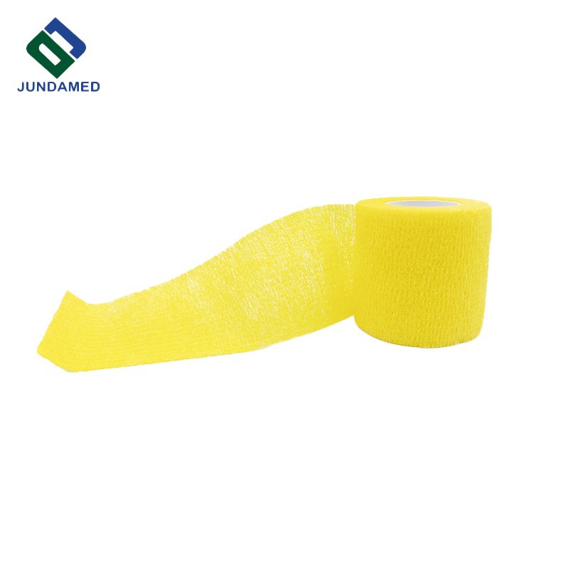 High Quality cohesive elastic bandage Vet Wrap bandage self-adhesive Bandage Elastic Non Woven Cohesive Sport Tape Self Adhesive