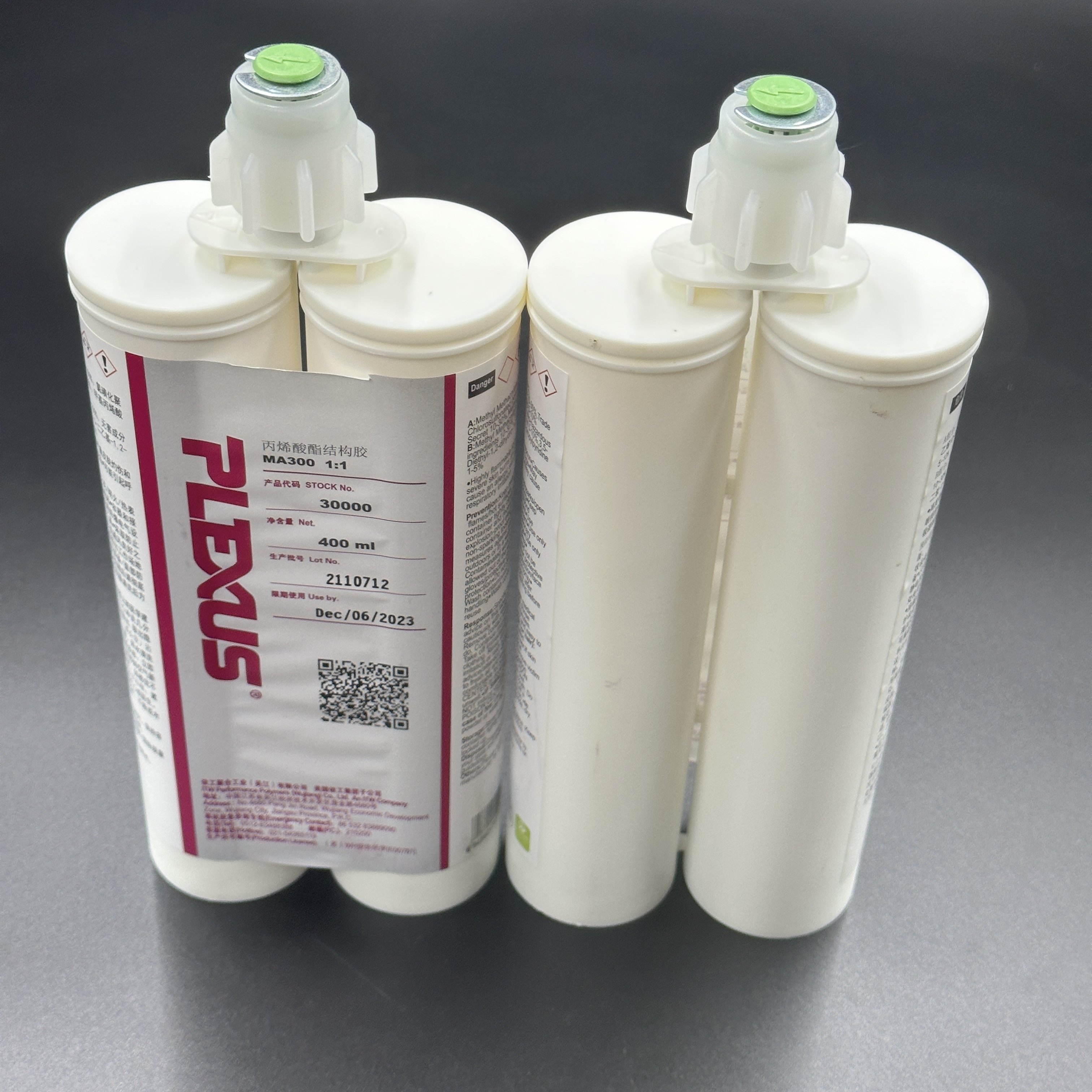 Praxair PLEXUS MA300 MA310 MA830 MA530 two-component mixed tube metal composite acrylic structural adhesive
