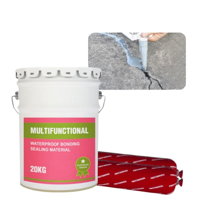 High Tensile Strength Construction Expansion Joints Liquid One Component Self Leveling Polyurethane Adhesive Sealant