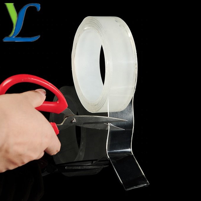 Removable Reusable Double Sided Adhesive Nano Traceless Double-sided Tape