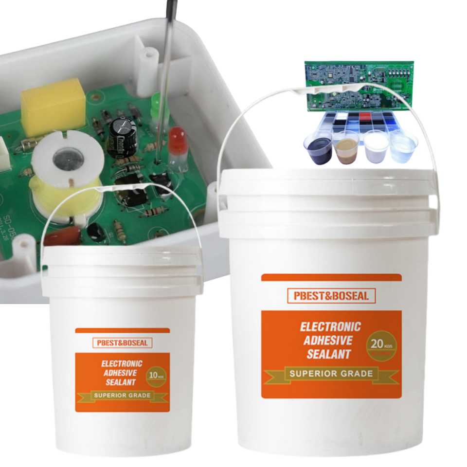 0178 Double Components Automotive ECU module Silicone Potting Adhesive IGBT Pouring Sealant Semi-conductor encapsulation Glue