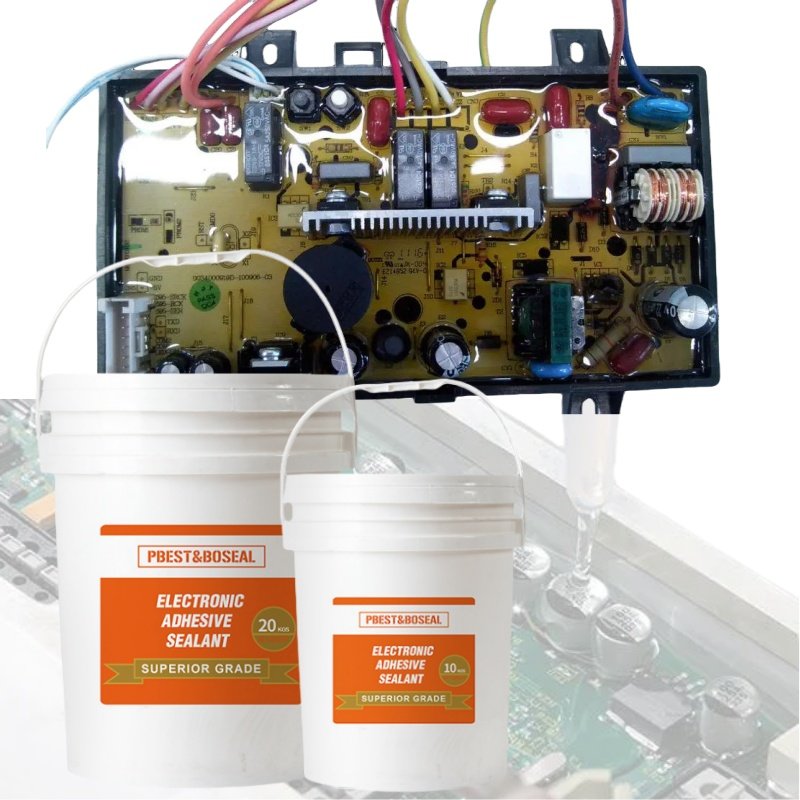0178 Double Components Automotive ECU module Silicone Potting Adhesive IGBT Pouring Sealant Semi-conductor encapsulation Glue