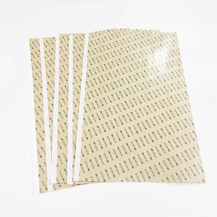 100mm x 200mm , 3M 9495LE PET Tape With 300Lse Adhesive Hight Bonding Strength To LSE Plastics