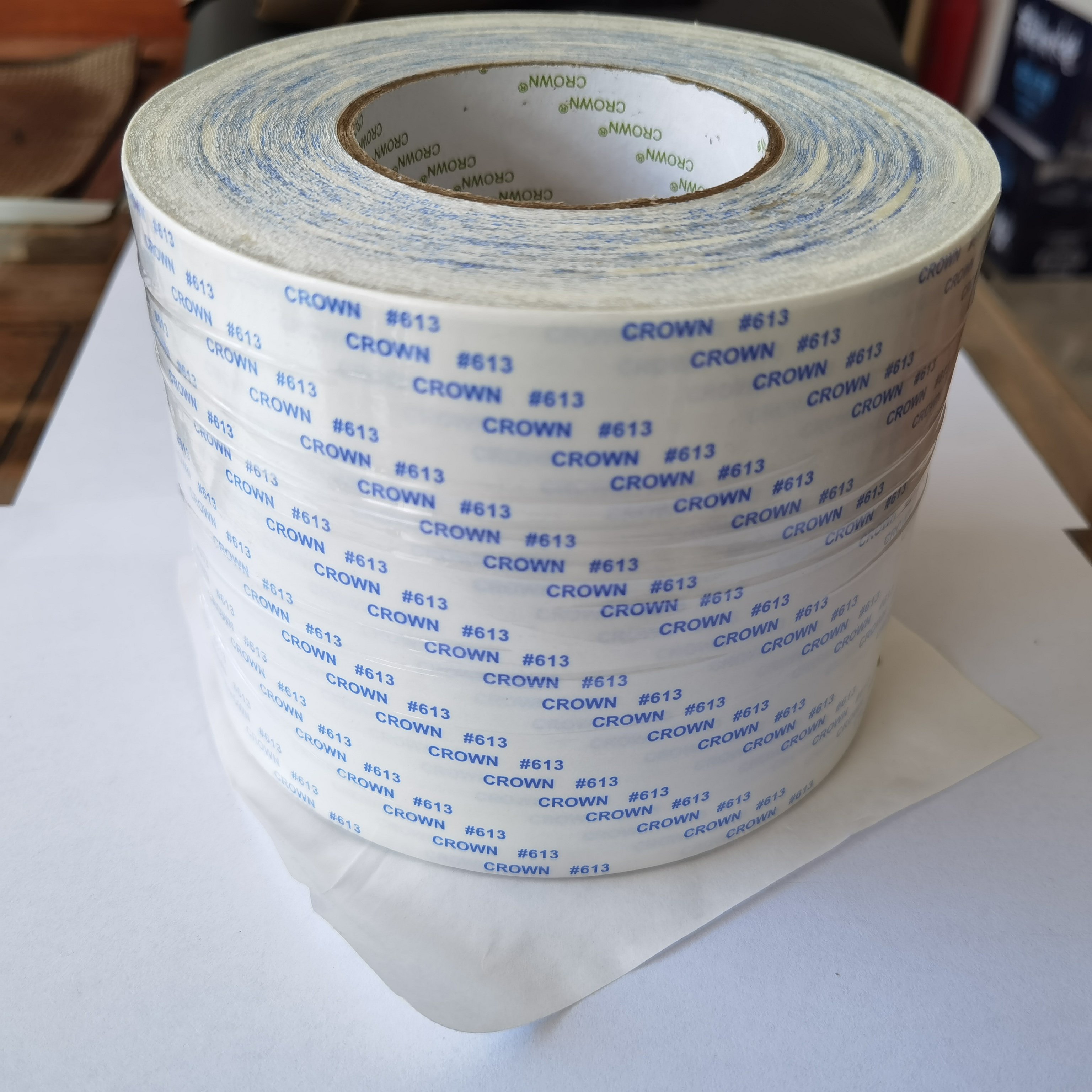 50m 100m Crown 513 512 511 613 Double Sided Die Cutting Tape Adhesive Tissue Crown Tape