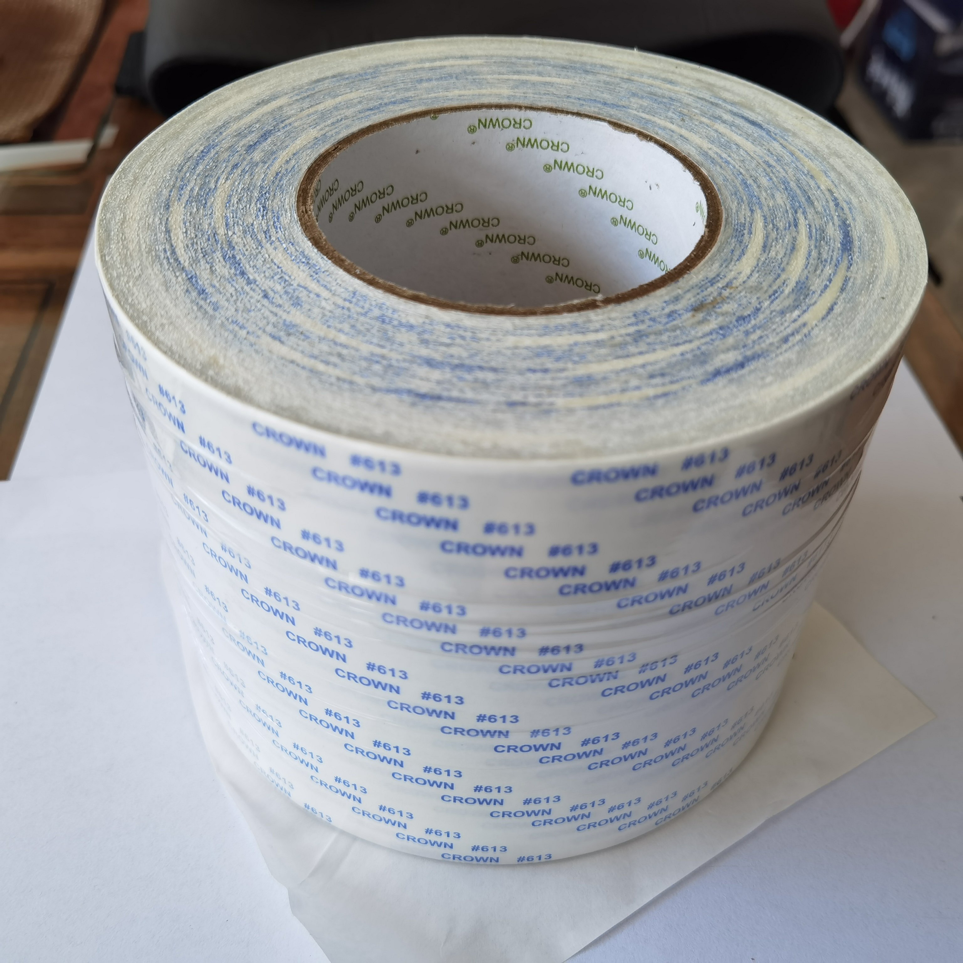 50m 100m Crown 513 512 511 613 Double Sided Die Cutting Tape Adhesive Tissue Crown Tape