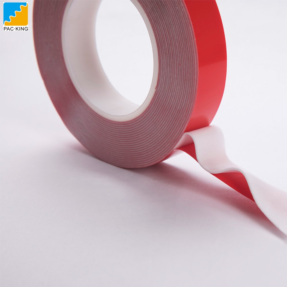 Custom die cut no residual clear black high quality strong adhesive double sided foam acrylic tape bonding foam mounting tape