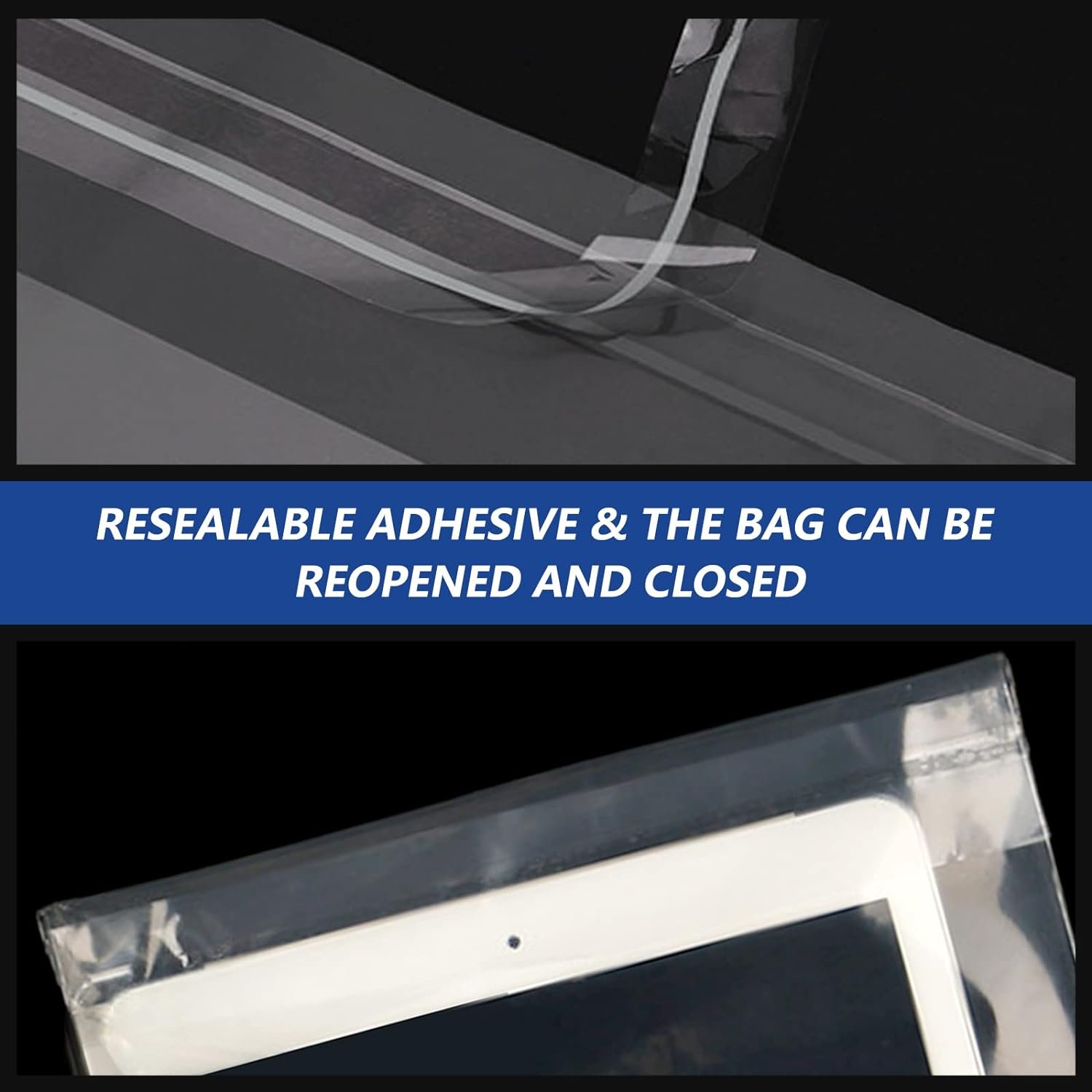 Factory self seal adhesive customized bags PE plastic bags poly suffocation warning bags
