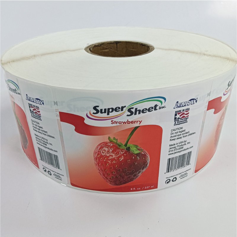 ZhiYe High Quality Custom vinyl label Printing,Self Adhesive Label Sticker for bottle