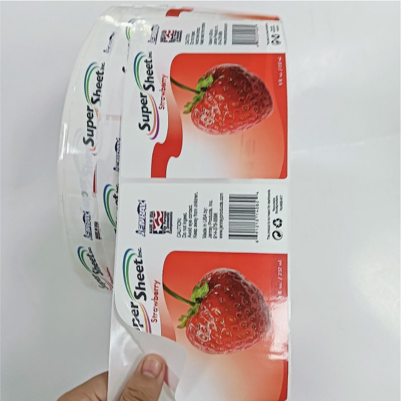 ZhiYe High Quality Custom vinyl label Printing,Self Adhesive Label Sticker for bottle