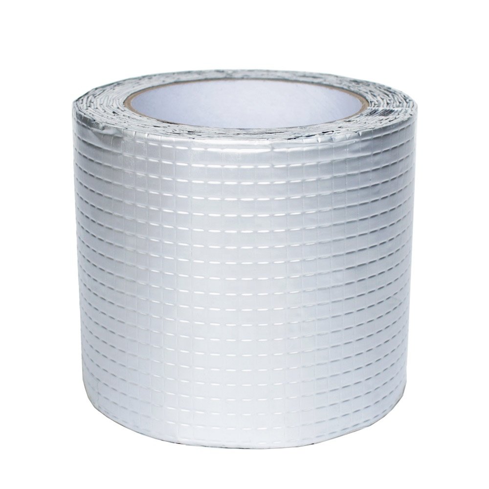 1- Waterproof House Window Concrete Steel Roof Crack Repairing Sealing Aluminum Foil Butyl Self Adhesive Tape