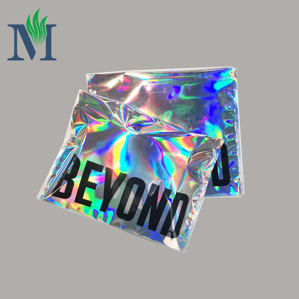 Low MOQ Custom Logo Rose Gold Metallic Mailer Shipping Envelope Padded Postal Satchels Bubble Poly Packaging Mailing Bags