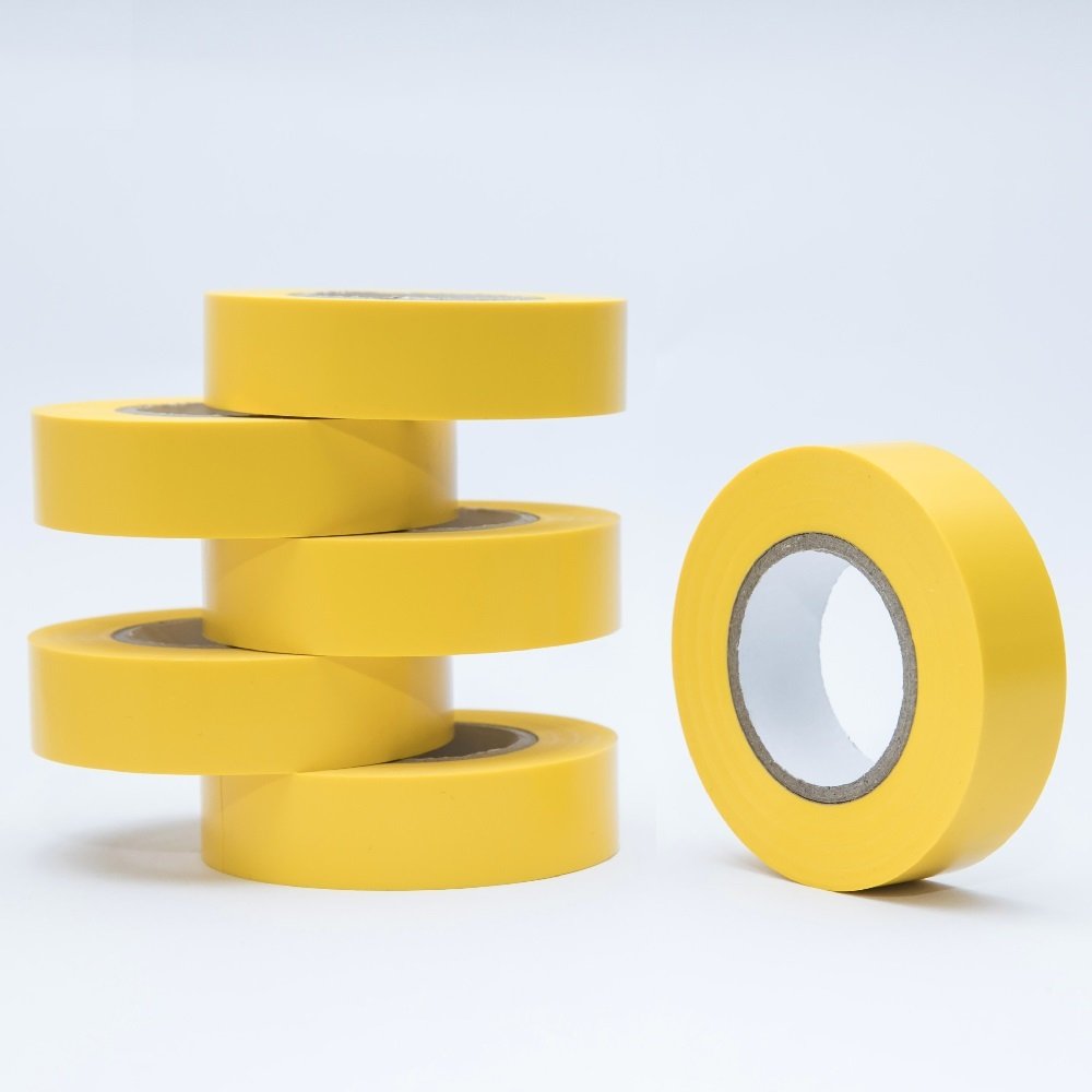 Insulating Materials Oem osaka 18mm vinyl Film Black PVC Electrical Insulation Adhesive Tape