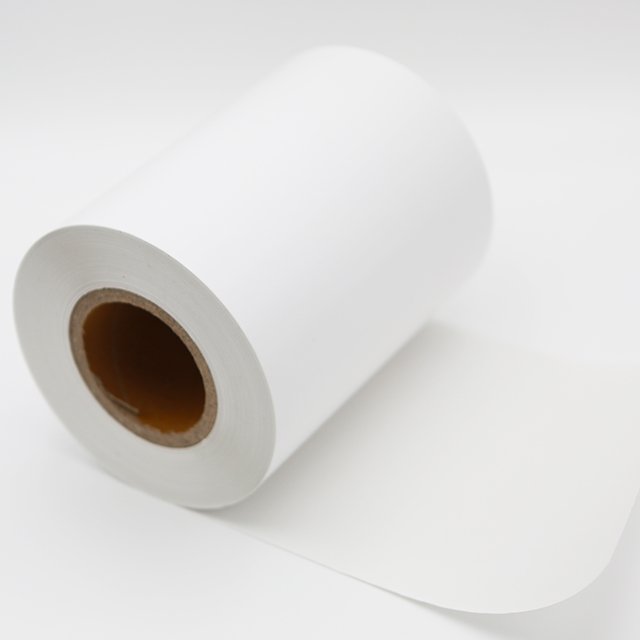 Self Adhesive Semi Glossy Paper Removable Acrylic Adhesive White Release Paper