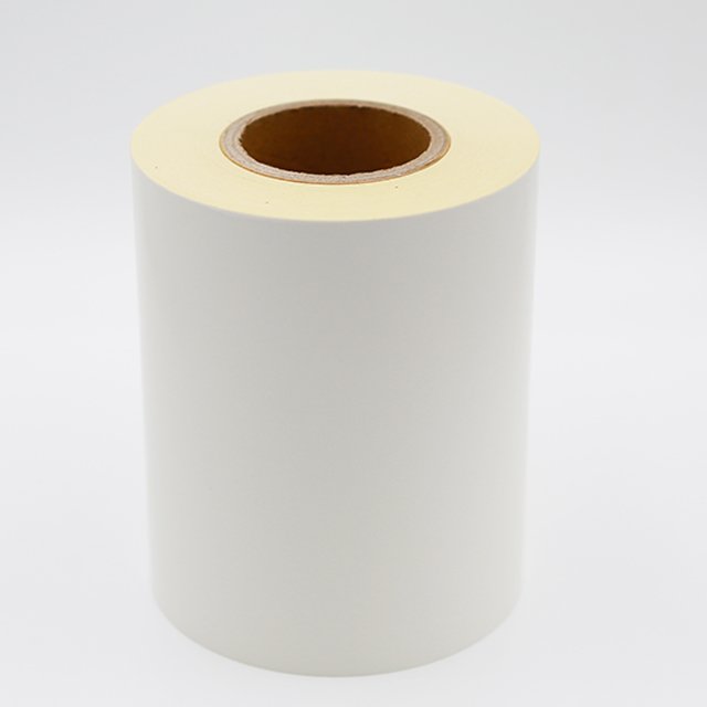 Self Adhesive Semi Glossy Paper Removable Acrylic Adhesive White Release Paper