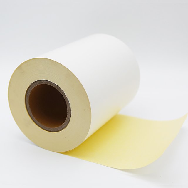 Self Adhesive Semi Glossy Paper Removable Acrylic Adhesive White Release Paper