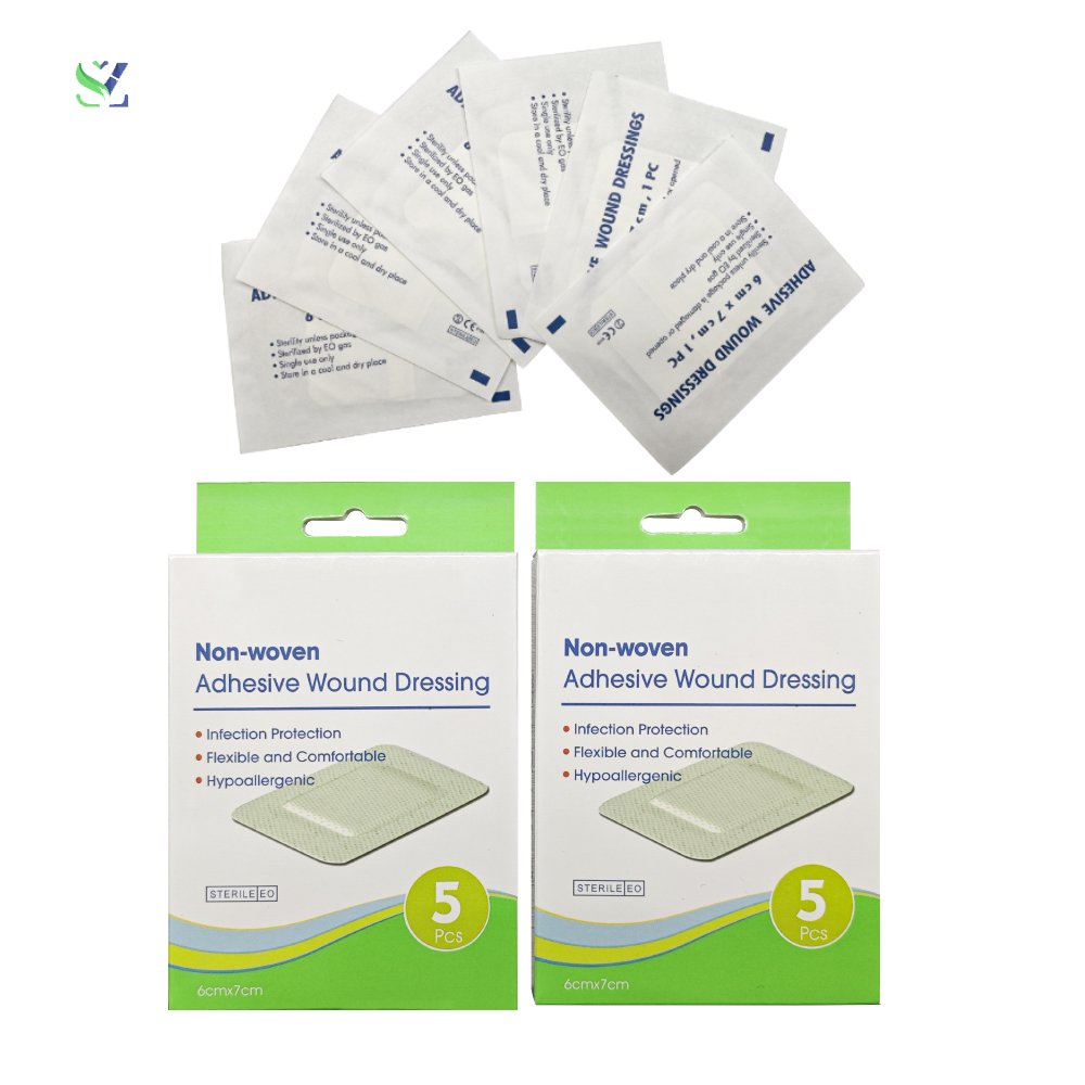 SZ Hot Selling Disposable Sterile Medical self adhesive wound dressing