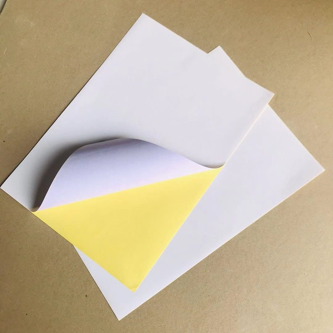 Cast Coated Mirror Perforated Paper Bulk Sticker Mirror gloss Adhesive
