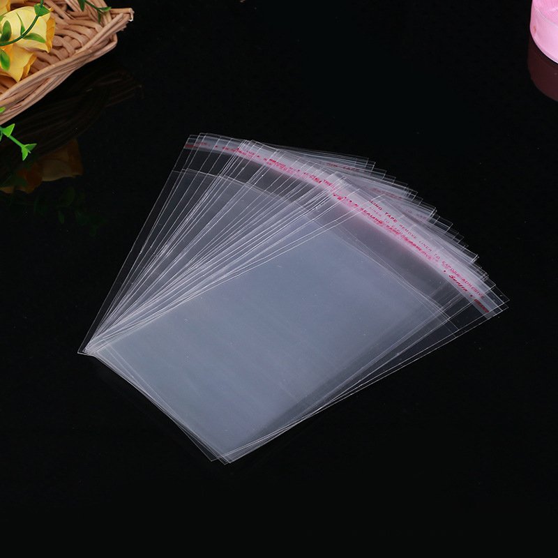 OPP Slender Bag Transparent and Breathable Plastic Self Adhesive Seal OPP Bag