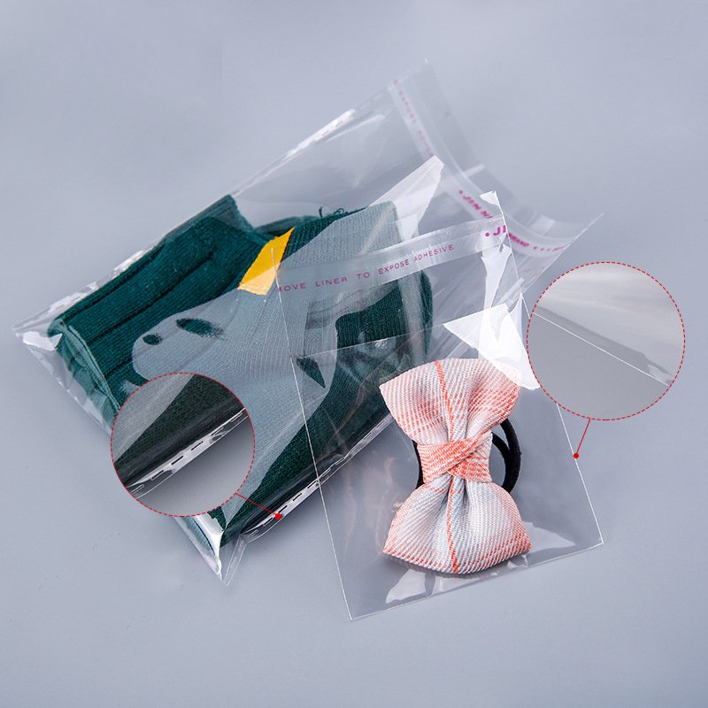 printed clothing cello bags self seal packing cello tshirt bag plastic self adhesive poly opp bags for clothing with logo
