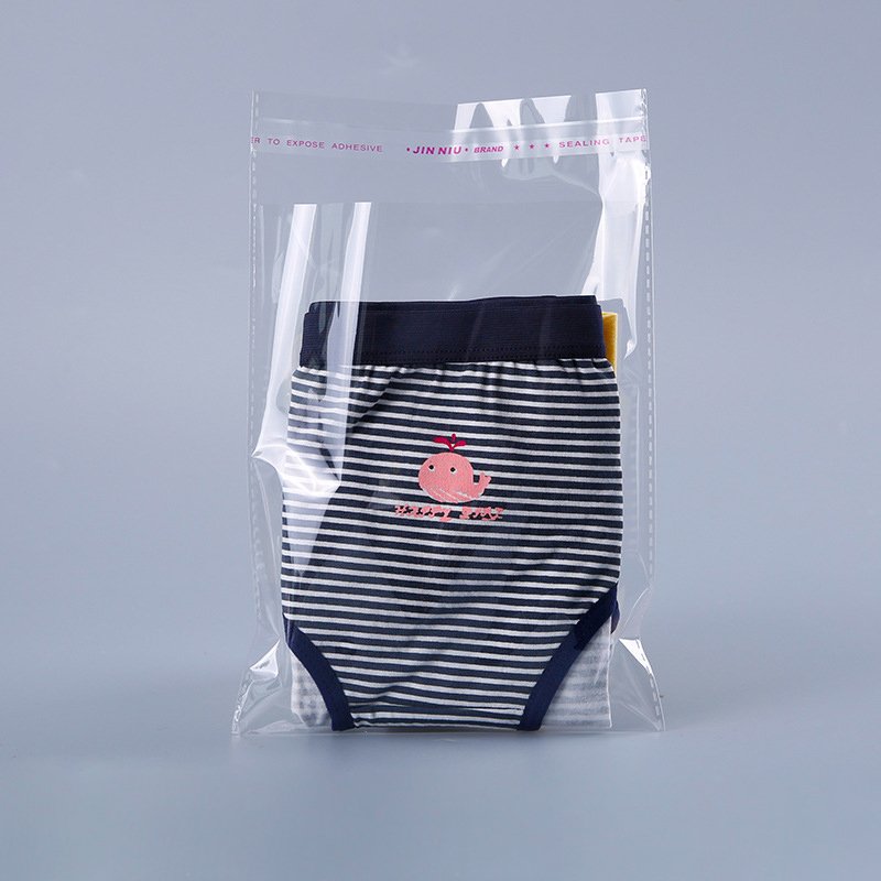 printed clothing cello bags self seal packing cello tshirt bag plastic self adhesive poly opp bags for clothing with logo
