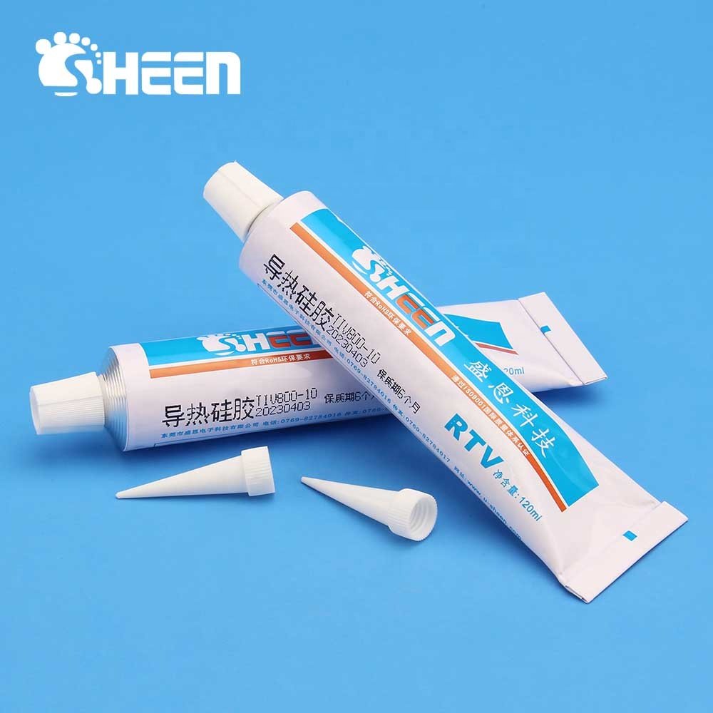 China manufacturing high thermal conductivity rtv silicone adhesive for led