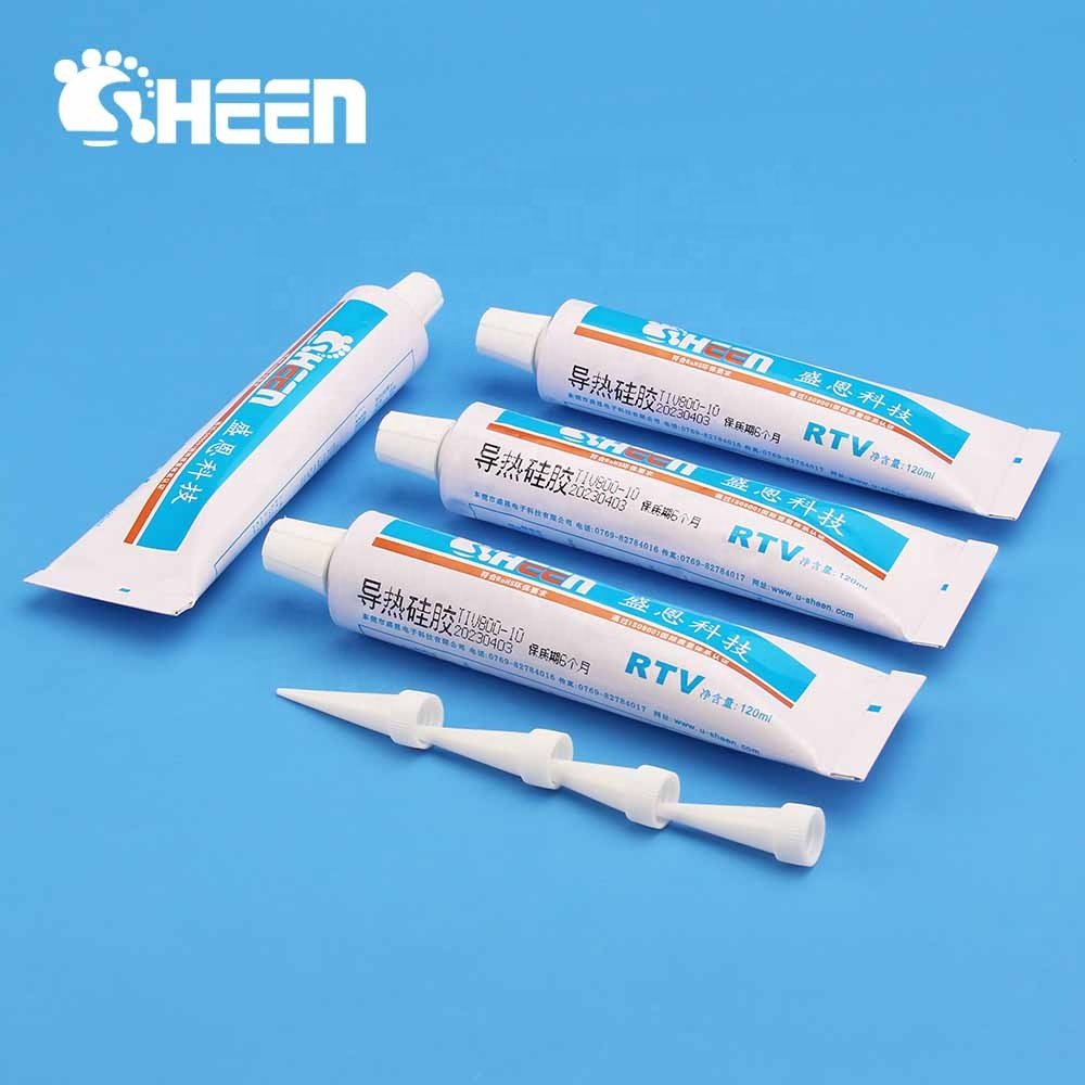 China manufacturing high thermal conductivity rtv silicone adhesive for led