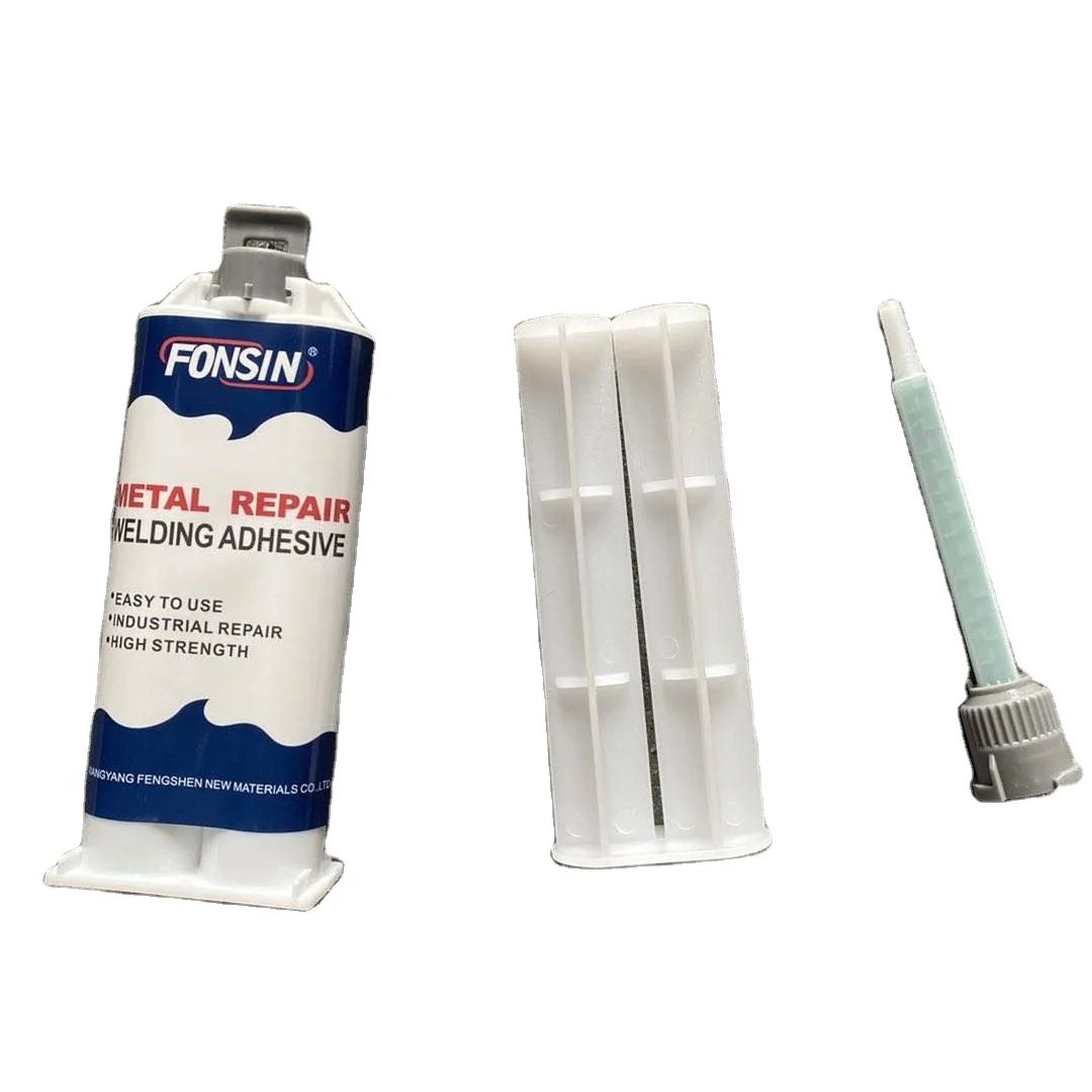 Caster Glue Metal Repair Paste (A+B), High Temperature Heat Resistant Glue for Metal, AB-Metal Adhesive & Liquid Weld
