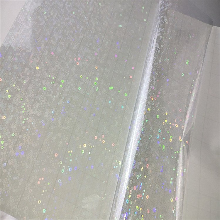 A4 Self Adhesive super film Cold Laminating Film Holographic Cold Lamination Holographic Transparent Holographic Overlay Film