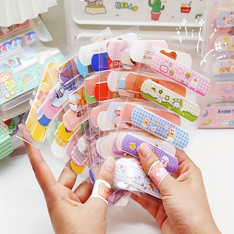 Strips Adhesive luminous Bandages First Aid Wound Care Assorted Sizes Glow-in-The-Dark Band aid