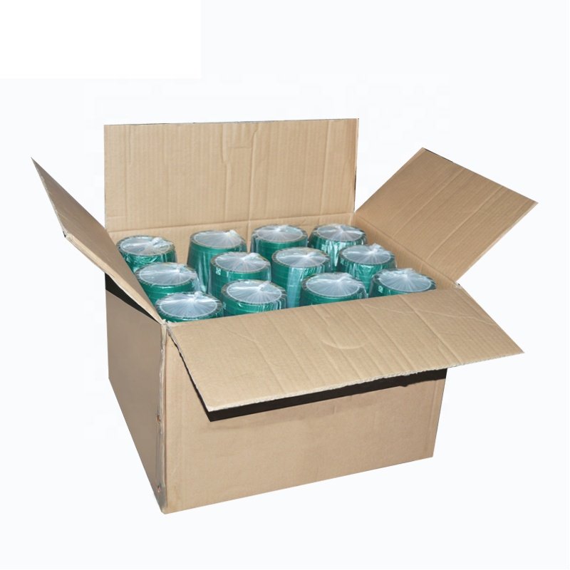 Wholesale price Powder Coat Polyester Tape Silicone Adhesive Green Pet Masking Tape