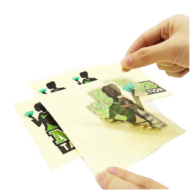 Logo Printed Self Adhesive Custom Waterproof Label
